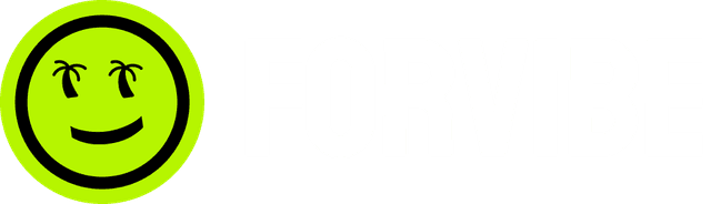 Forvibe logo, horizontal, for dark backgrounds